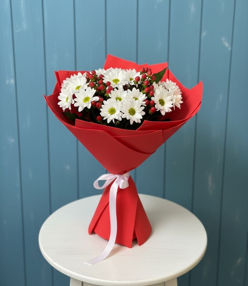 Букет цветов из: Хризантемы в Лозовом