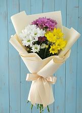 Букет цветов из:  Хризантемы в Лозовом