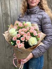 Букет цветов из:  Розы в Лозовом
