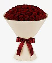 Букет 101 Бордовая роза Блэк Бакарра #REPLACE_PRED# Лозовом