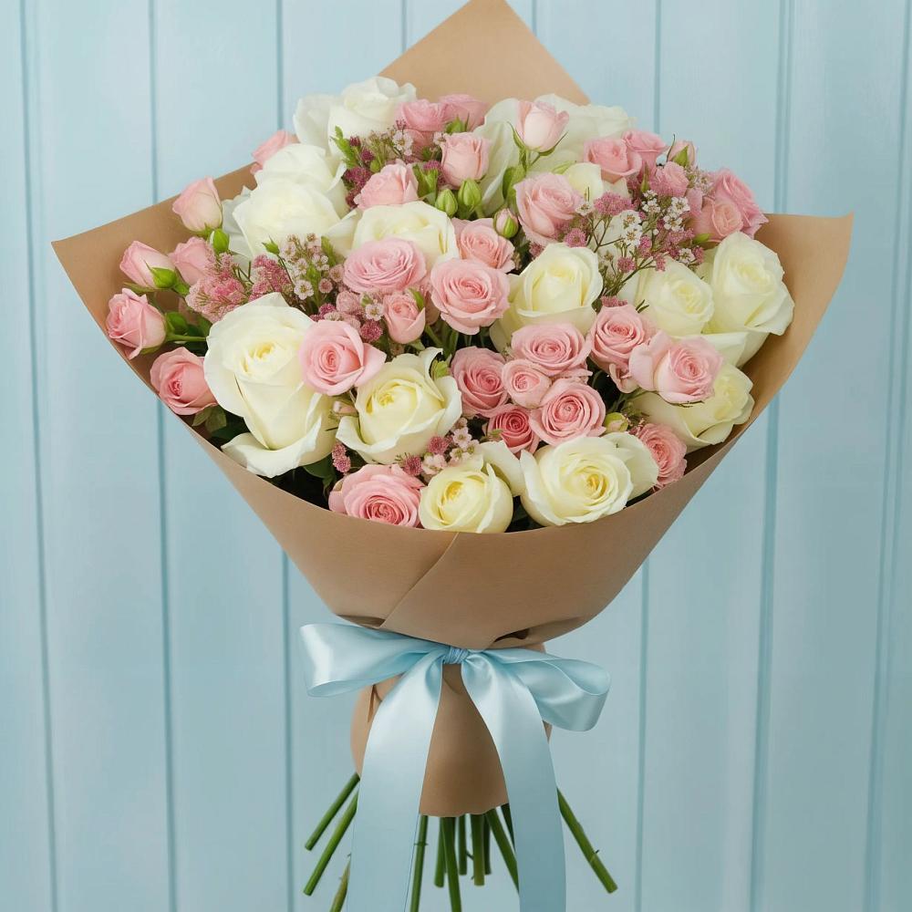 Букет цветов из: Розы в Лозовом