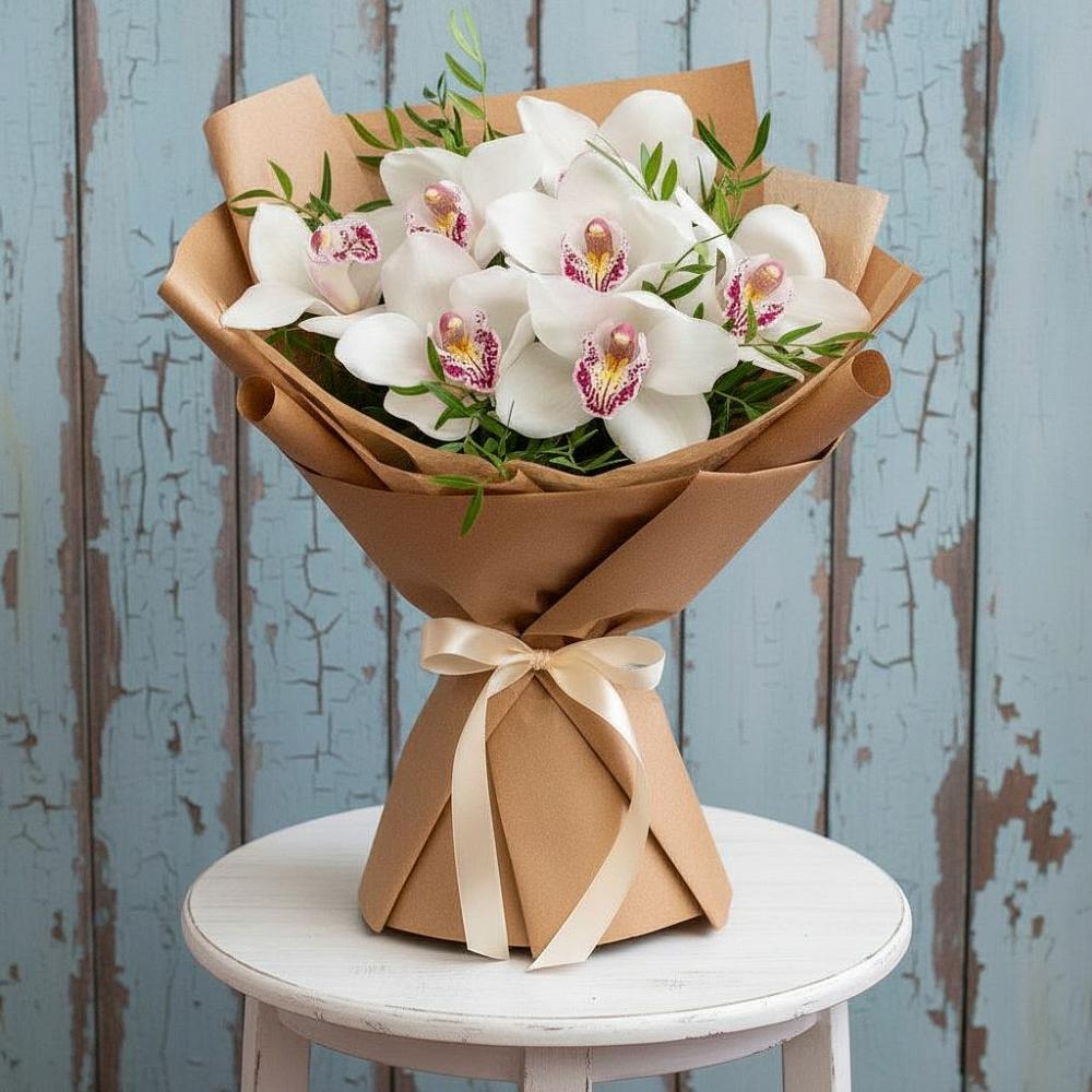 Букет цветов из: Орхидеи и Розы в Лозовом