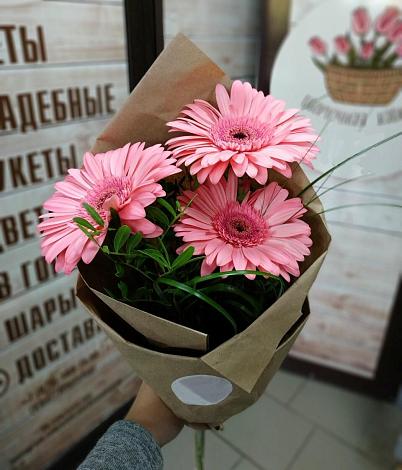 Букет цветов из: Герберы в Лозовом