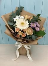 Букет цветов из:  Герберы и Хризантемы #REPLACE_PRED# Лозовом