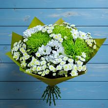 Букет цветов из:  Хризантемы #REPLACE_PRED# Лозовом