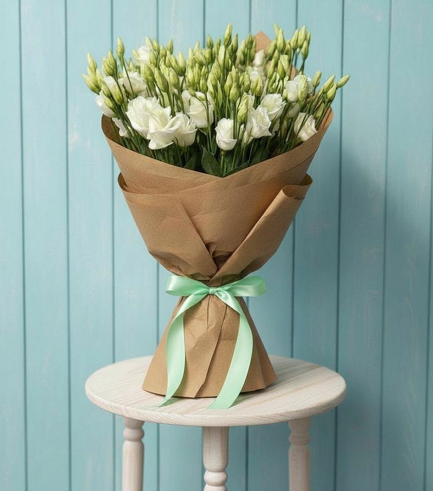 Букет цветов из: Лизиантусы в Лозовом