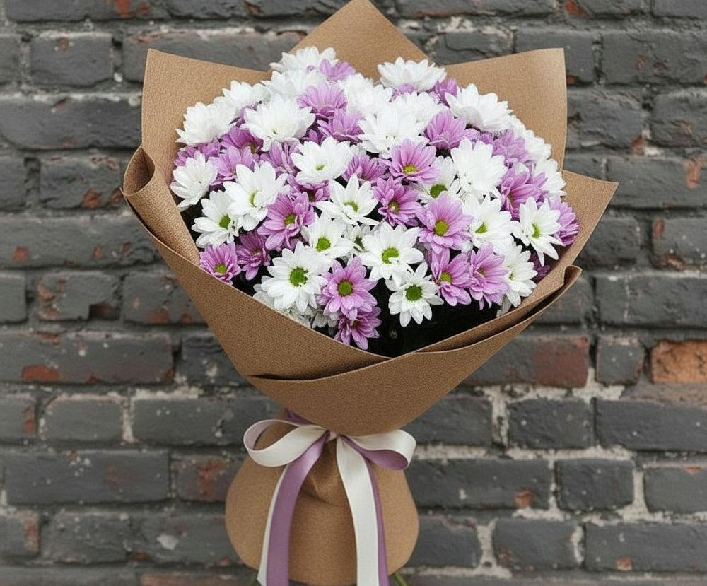 Букет цветов из: Хризантемы в Лозовом