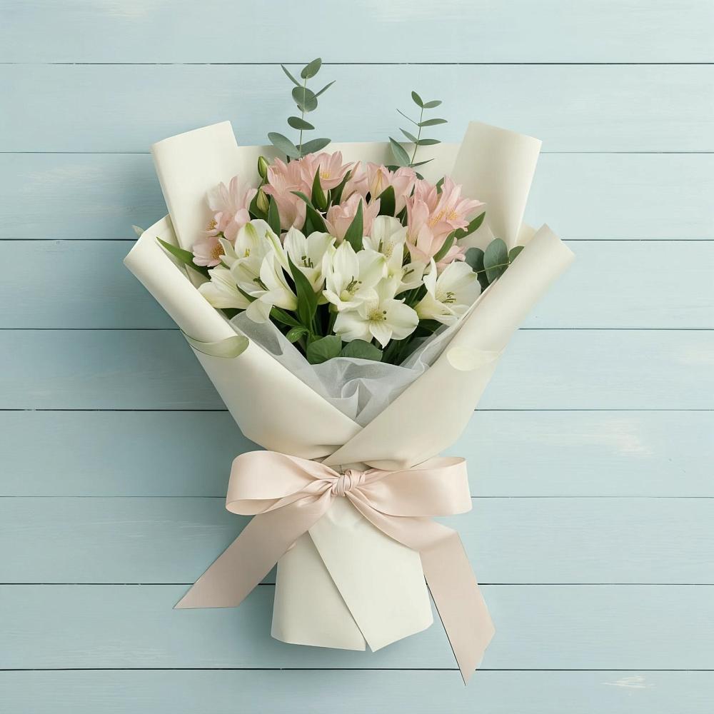 Букет цветов из: Альстромерии в Лозовом