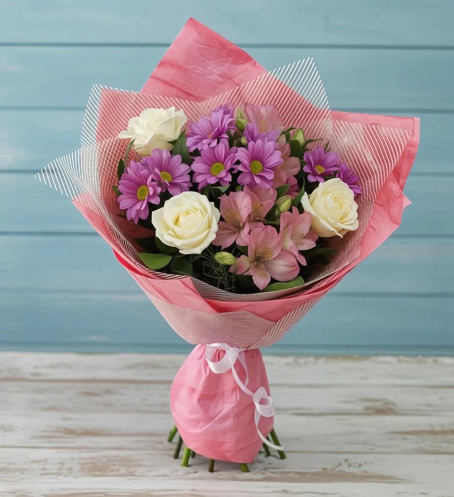 Букет цветов из: Герберы в Лозовом