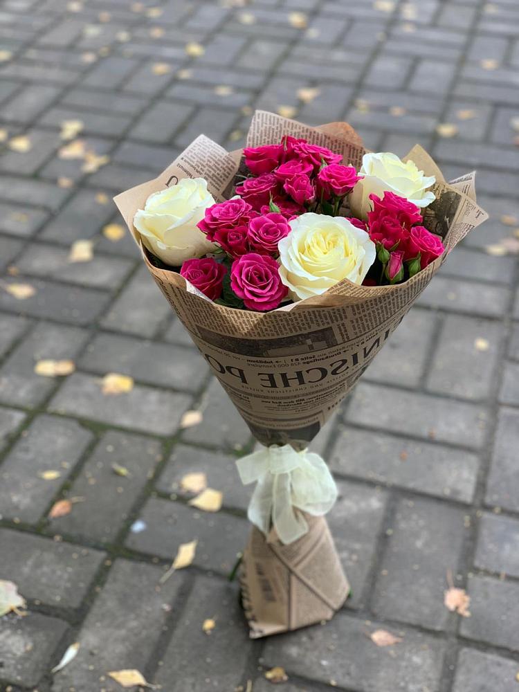 Букет цветов из: Розы в Лозовом