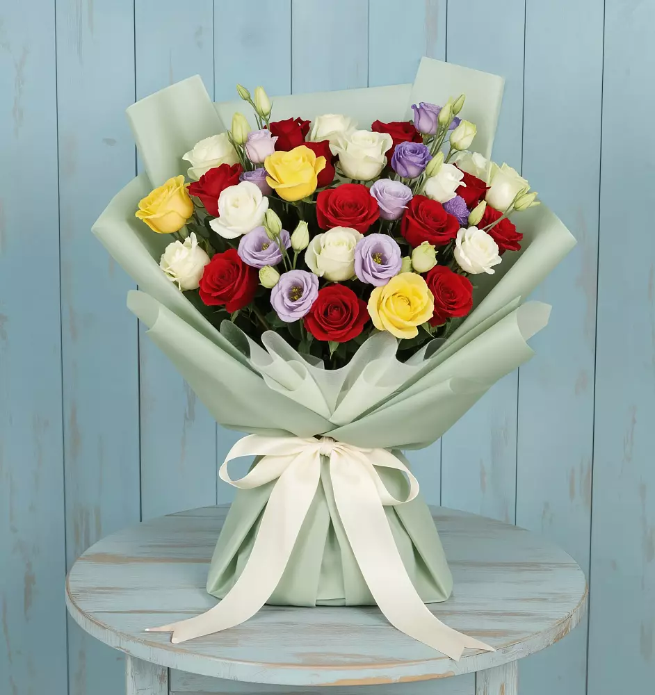 Букет цветов из: Розы в Лозовом