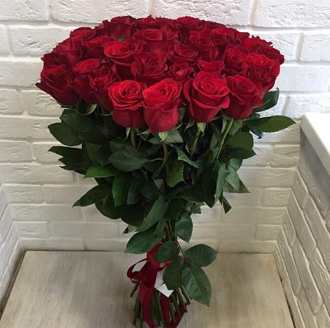 Букет Красные розы Гран При в Лозовом