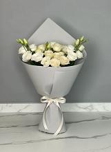 Букет цветов из:  Розы и Лизиантусы в Лозовом